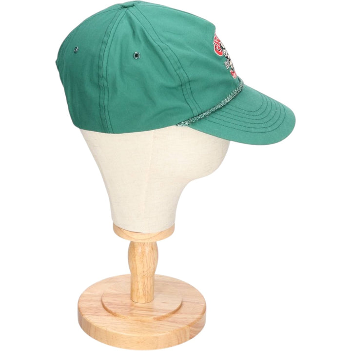 Maplecap Baseball Cap (Free Size) polyester green type Vintage Second Hand