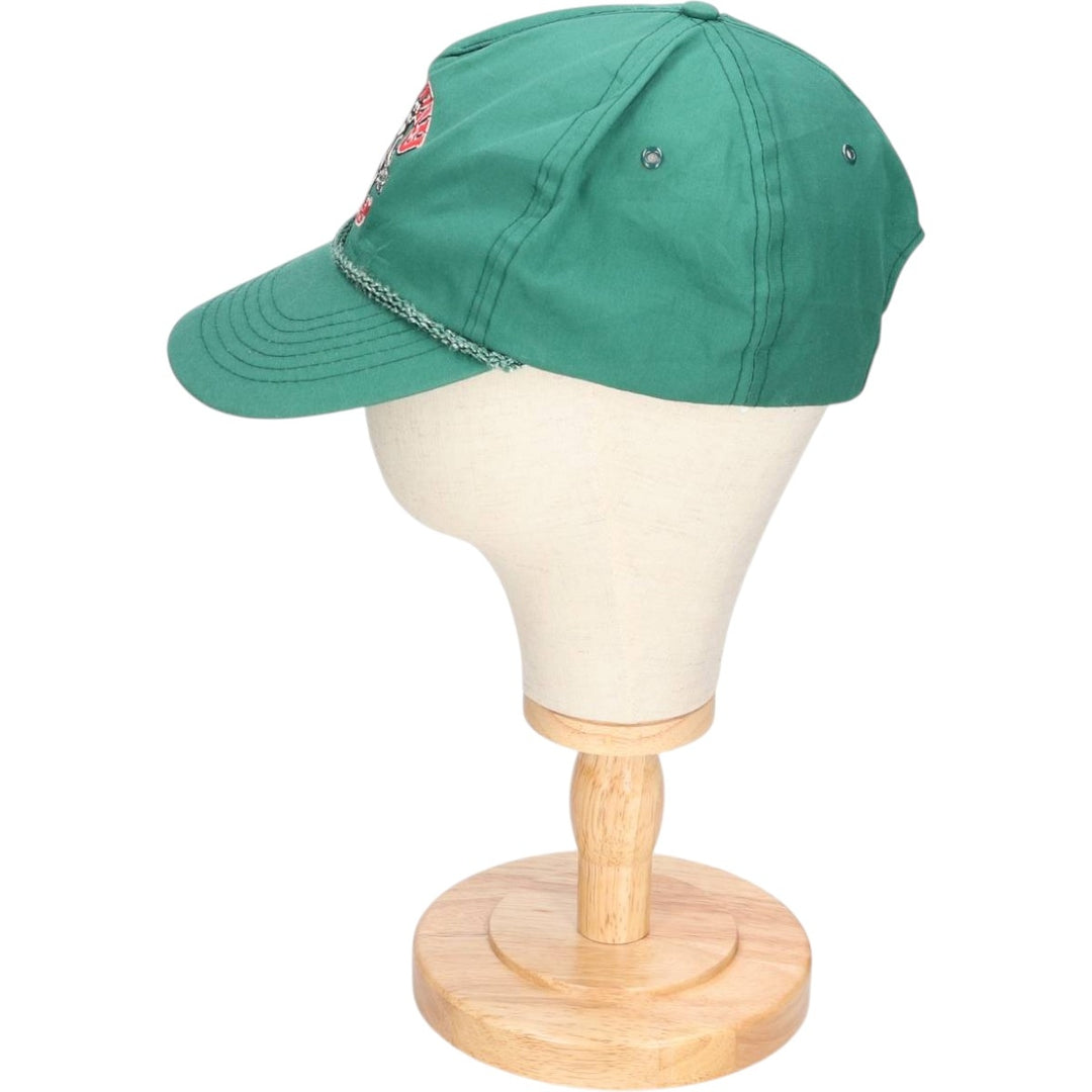 Maplecap Baseball Cap (Free Size) polyester green type Vintage Second Hand