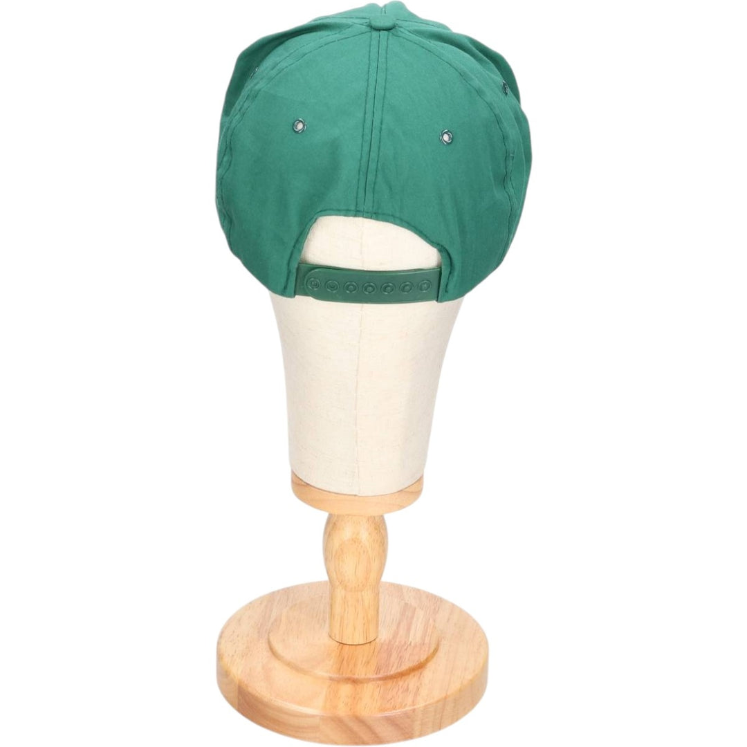Maplecap Baseball Cap (Free Size) polyester green type Vintage Second Hand