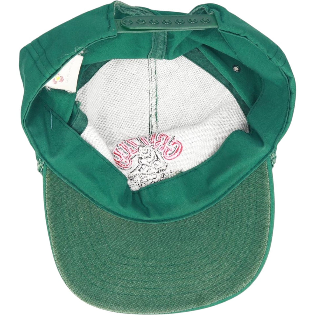 Maplecap Baseball Cap (Free Size) polyester green type Vintage Second Hand