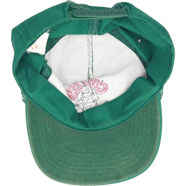 Maplecap Baseball Cap (Free Size) polyester green type Vintage Second Hand