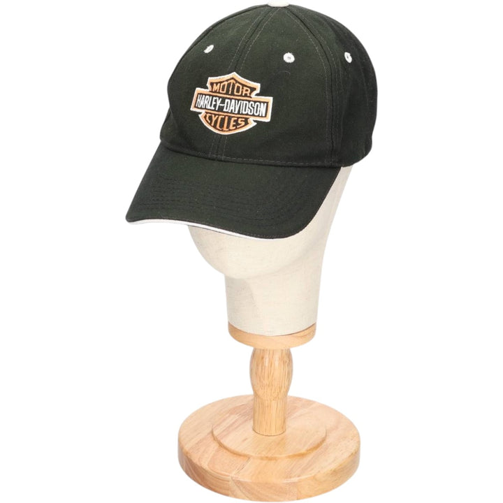 Harley-Davidson 6-Panel Baseball Cap, One Size Fits Most unclear black type Vintage Second Hand