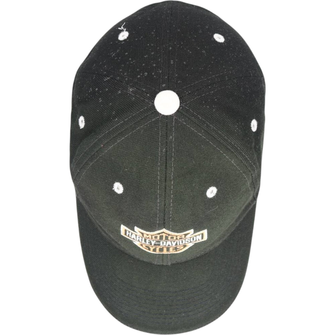 Harley-Davidson 6-Panel Baseball Cap, One Size Fits Most unclear black type Vintage Second Hand