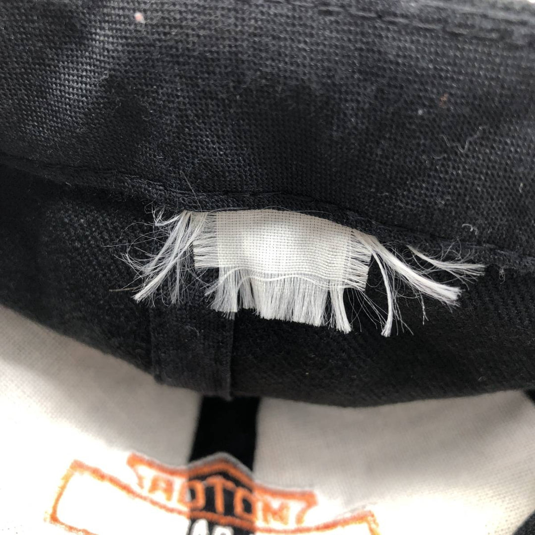 Harley-Davidson 6-Panel Baseball Cap, One Size Fits Most unclear black type Vintage Second Hand