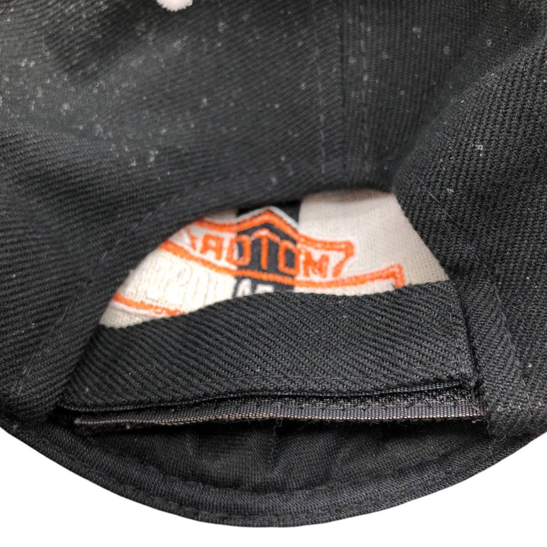 Harley-Davidson 6-Panel Baseball Cap, One Size Fits Most unclear black type Vintage Second Hand
