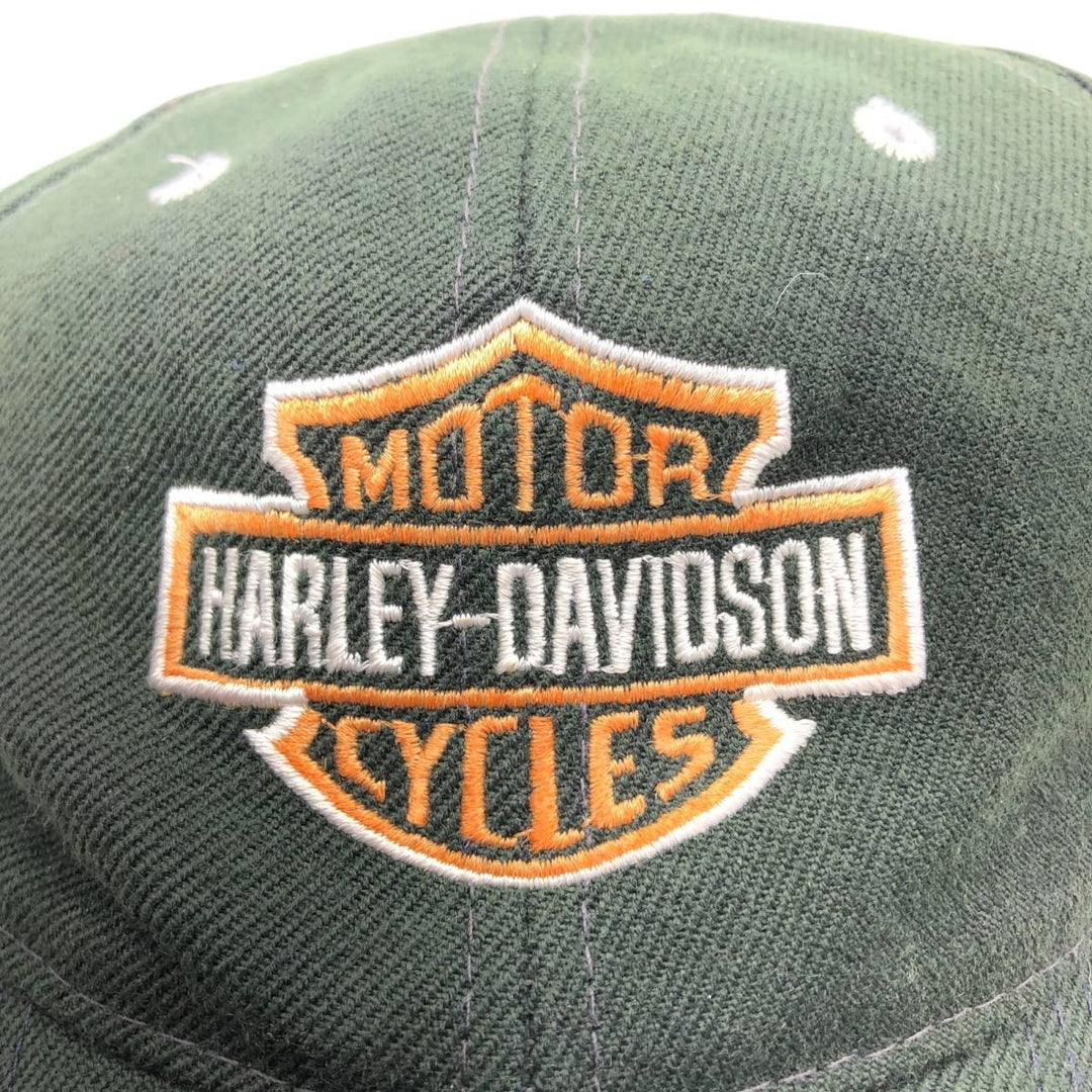 Harley-Davidson 6-Panel Baseball Cap, One Size Fits Most unclear black type Vintage Second Hand