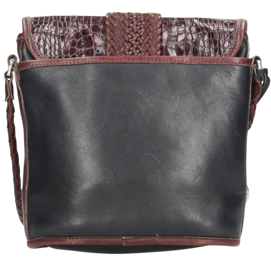 Brighton Shoulder Bag genuine leather brown type Vintage Second Hand