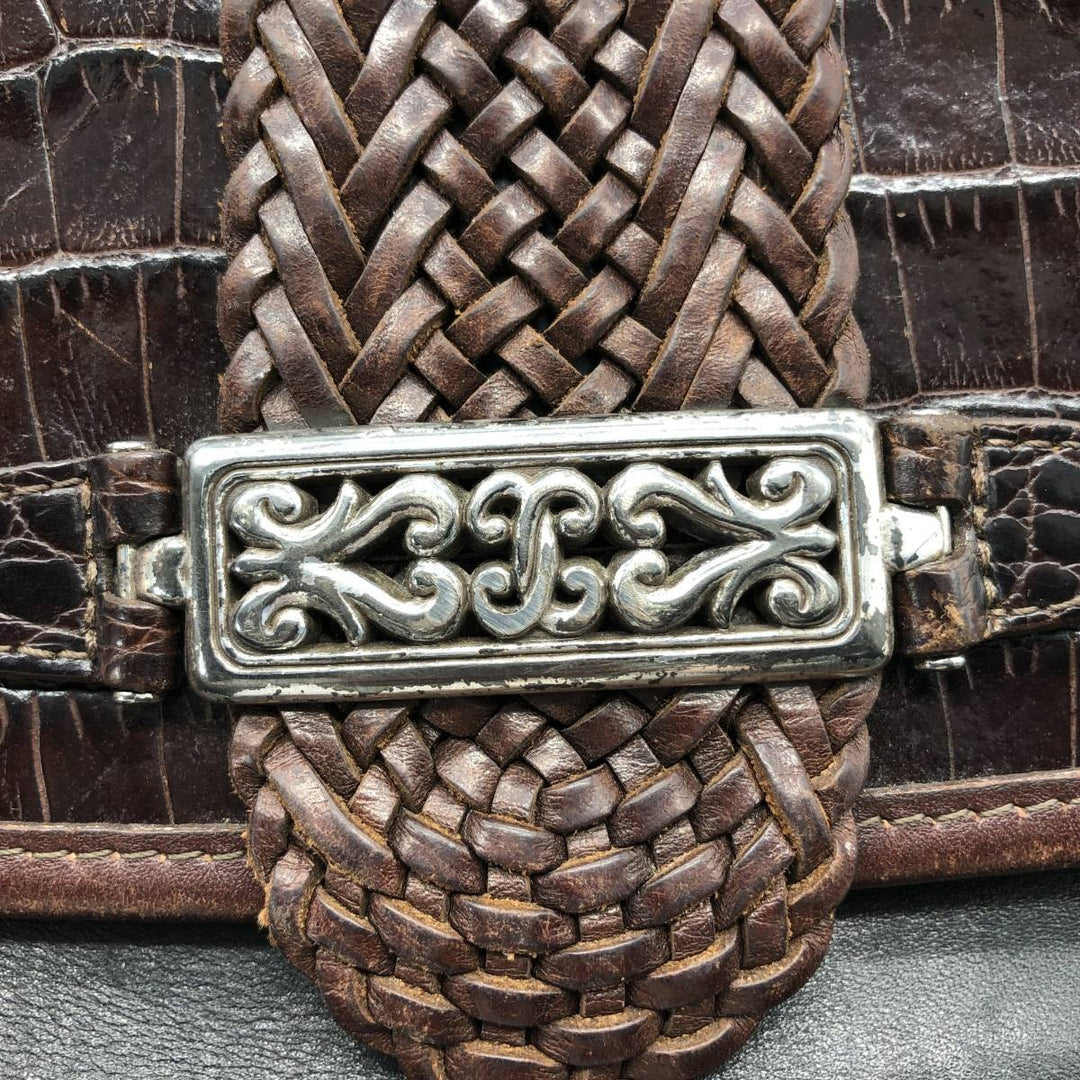 Brighton Shoulder Bag genuine leather brown type Vintage Second Hand