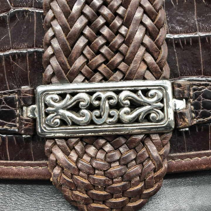 Brighton Shoulder Bag genuine leather brown type Vintage Second Hand