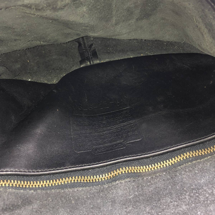 90'S Coach Old Coach Turnlock Shoulder Bag Vintage genuine leather black type Vintage Second Hand