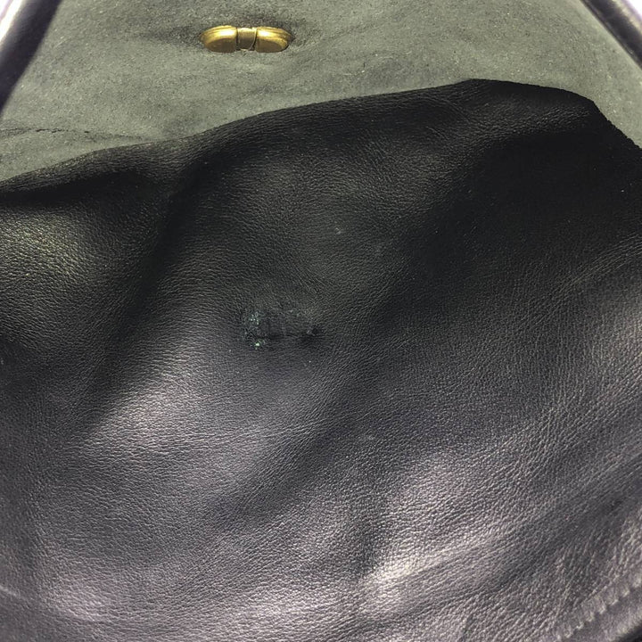 90'S Coach Old Coach Turnlock Shoulder Bag Vintage genuine leather black type Vintage Second Hand