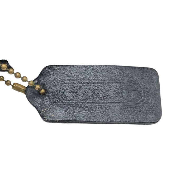 90'S Coach Old Coach Turnlock Shoulder Bag Vintage genuine leather black type Vintage Second Hand