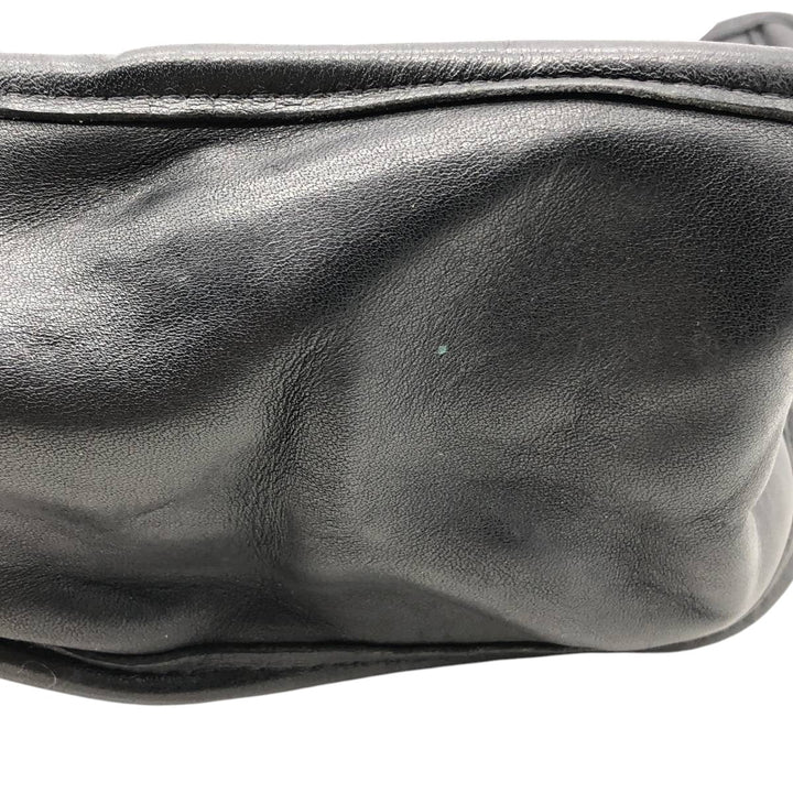 90'S Coach Old Coach Turnlock Shoulder Bag Vintage genuine leather black type Vintage Second Hand