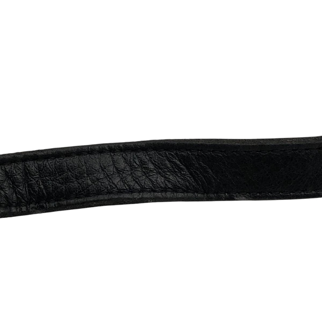 90'S Coach Old Coach Turnlock Shoulder Bag Vintage genuine leather black type Vintage Second Hand