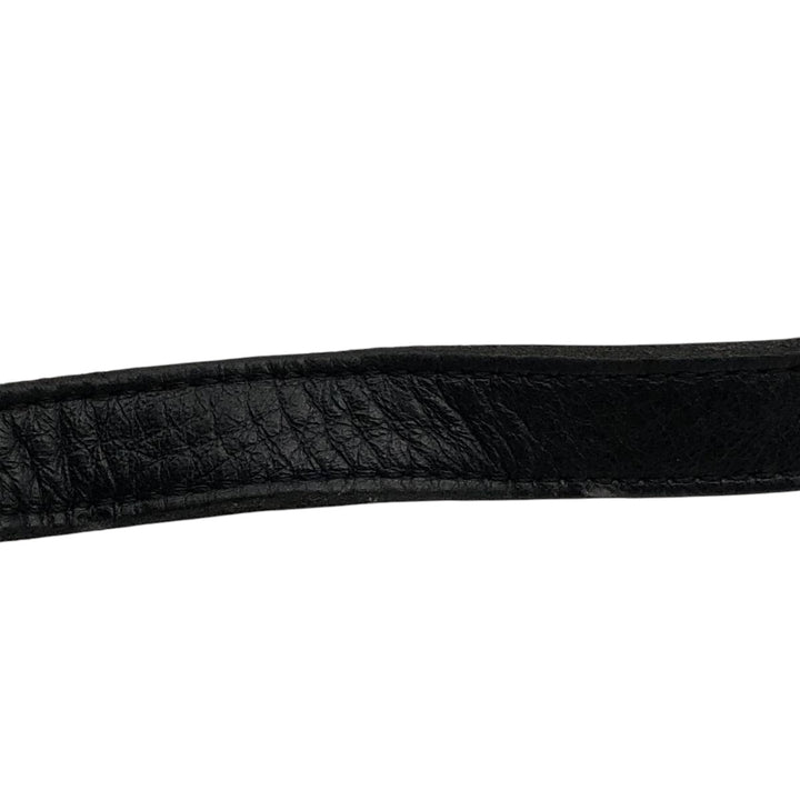 90'S Coach Old Coach Turnlock Shoulder Bag Vintage genuine leather black type Vintage Second Hand