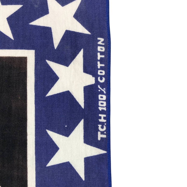 Eagle Pattern Bandana - Equivalent cotton black type Vintage Second Hand