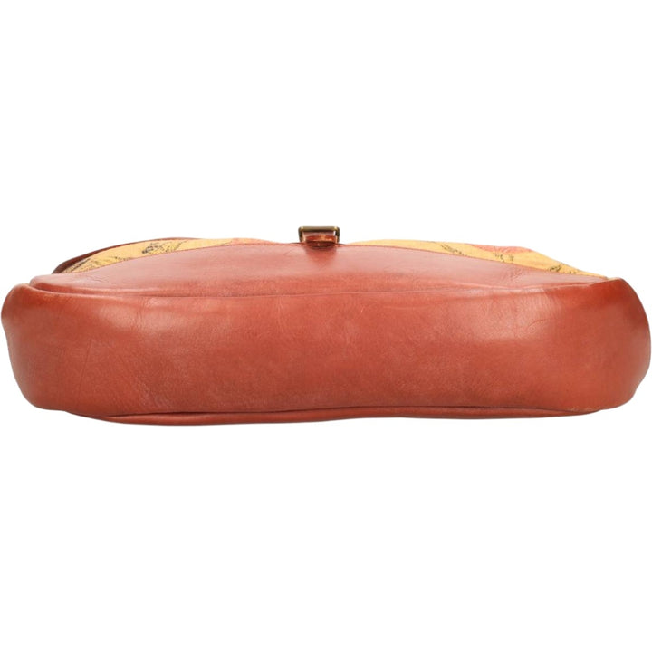 J AND M DAVIDSON Floral Shoulder Bag Made in England unclear brown type Vintage Second Hand