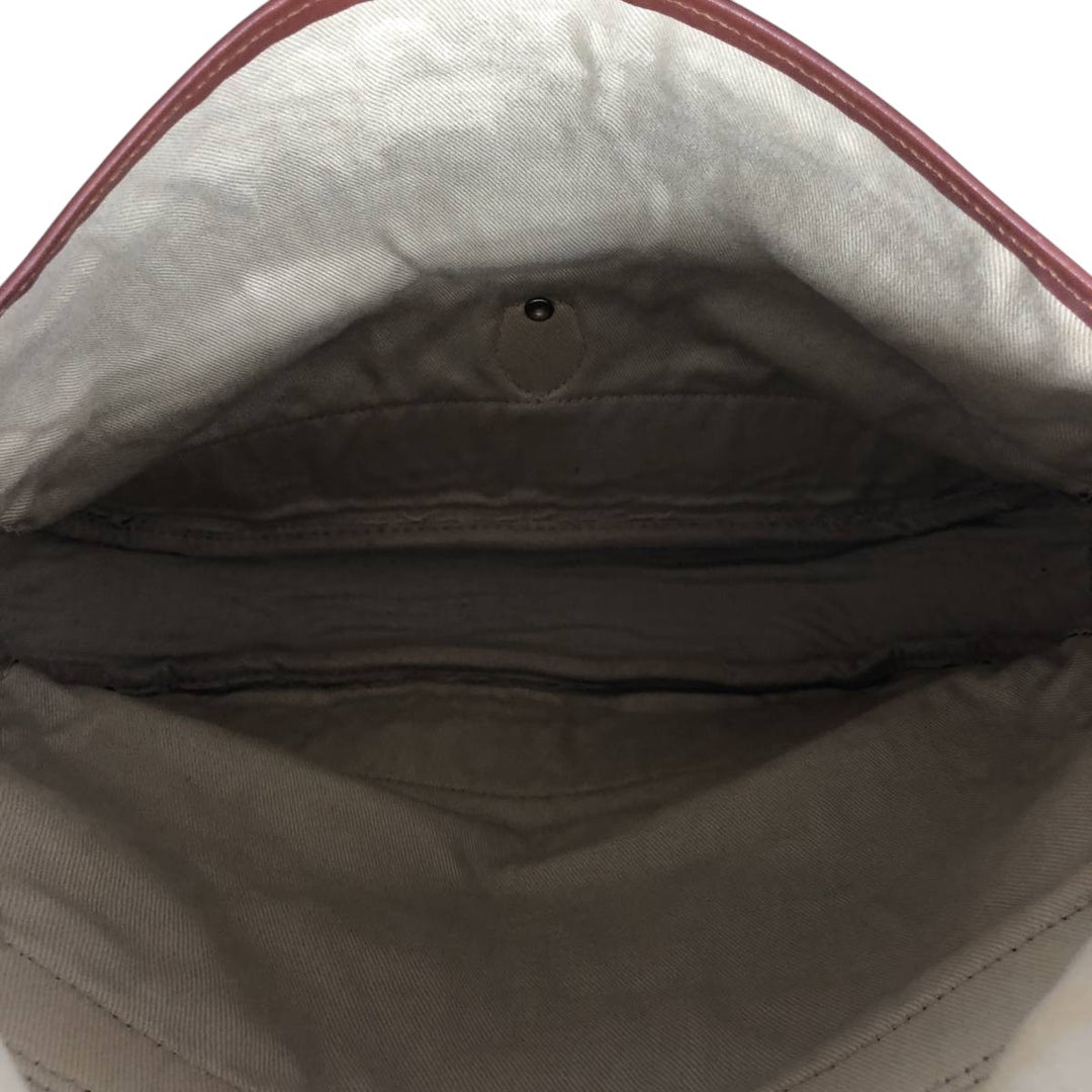 J AND M DAVIDSON Floral Shoulder Bag Made in England unclear brown type Vintage Second Hand