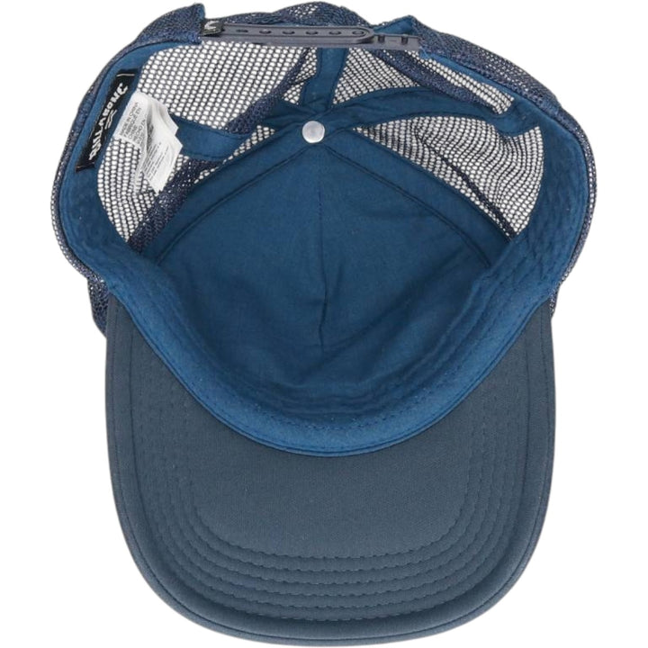 Billabong mesh trucker cap, one size fits all polyester navy blue type Vintage Second Hand