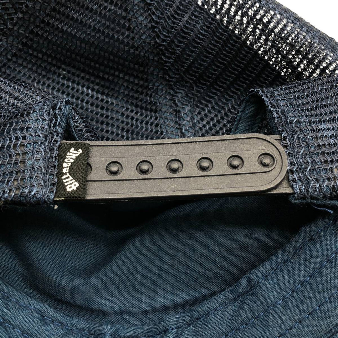 Billabong mesh trucker cap, one size fits all polyester navy blue type Vintage Second Hand