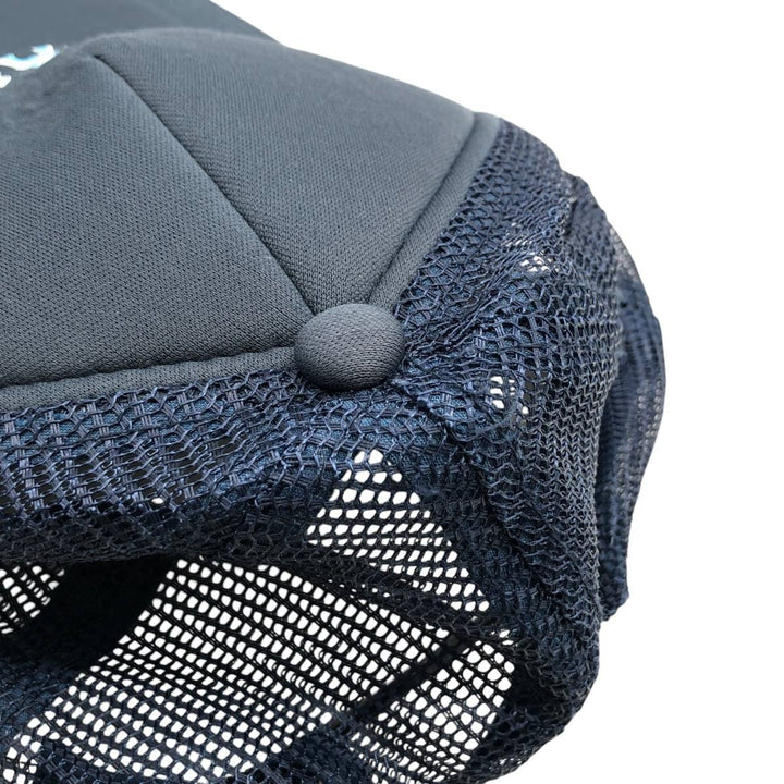 Billabong mesh trucker cap, one size fits all polyester navy blue type Vintage Second Hand