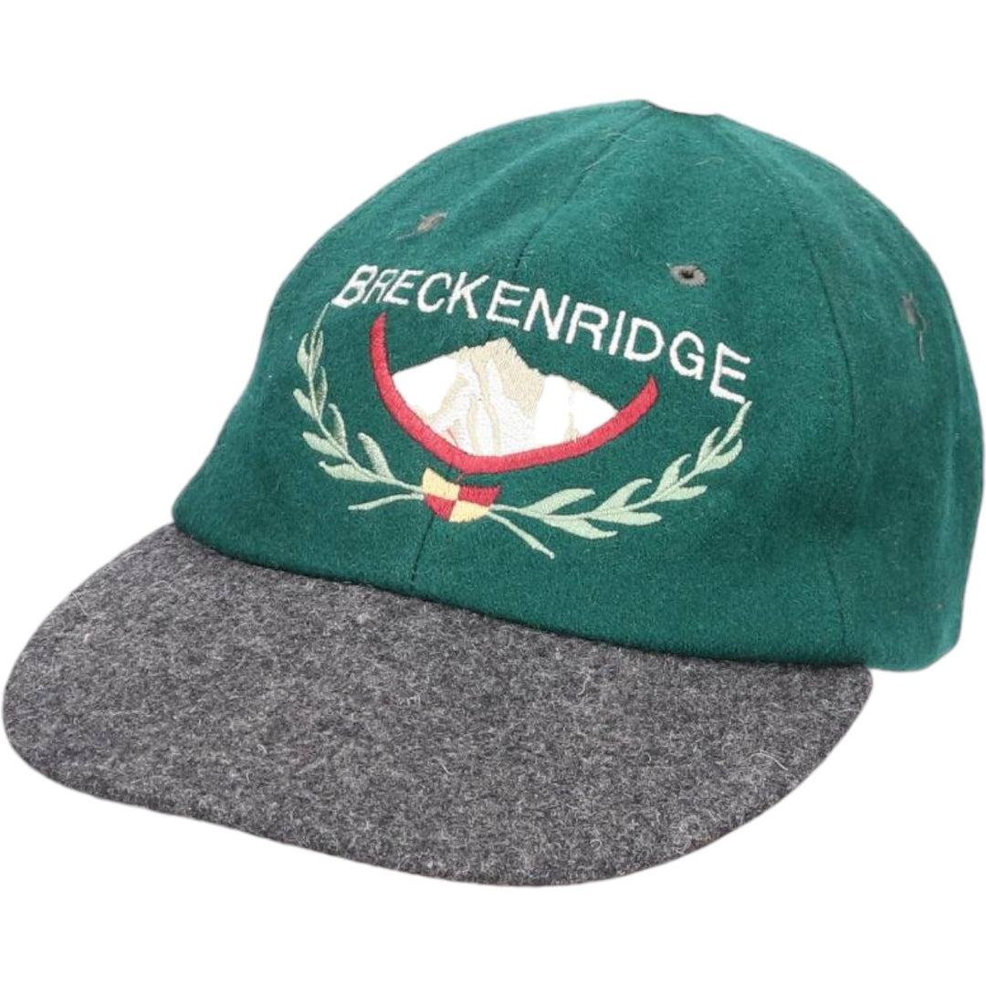 Vintage 90'S SCI 6-Panel Cap, One Size Fits All wool Green type dark green Vintage Second Hand