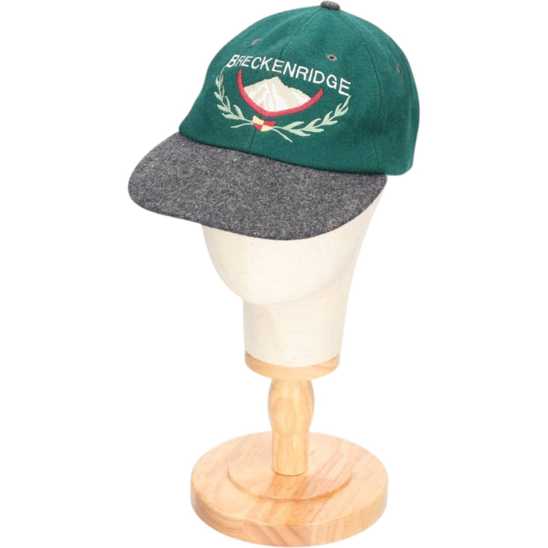 Vintage 90'S SCI 6-Panel Cap, One Size Fits All wool Green type dark green Vintage Second Hand