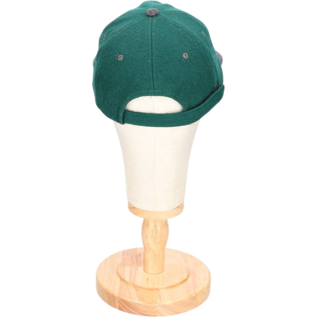 Vintage 90'S SCI 6-Panel Cap, One Size Fits All wool Green type dark green Vintage Second Hand