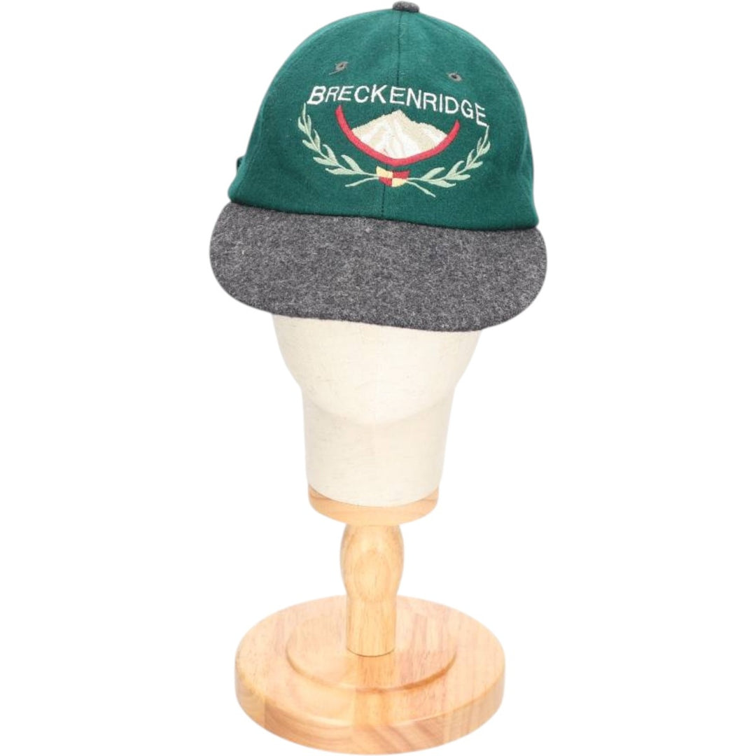 Vintage 90'S SCI 6-Panel Cap, One Size Fits All wool Green type dark green Vintage Second Hand