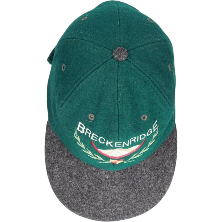 Vintage 90'S SCI 6-Panel Cap, One Size Fits All wool Green type dark green Vintage Second Hand