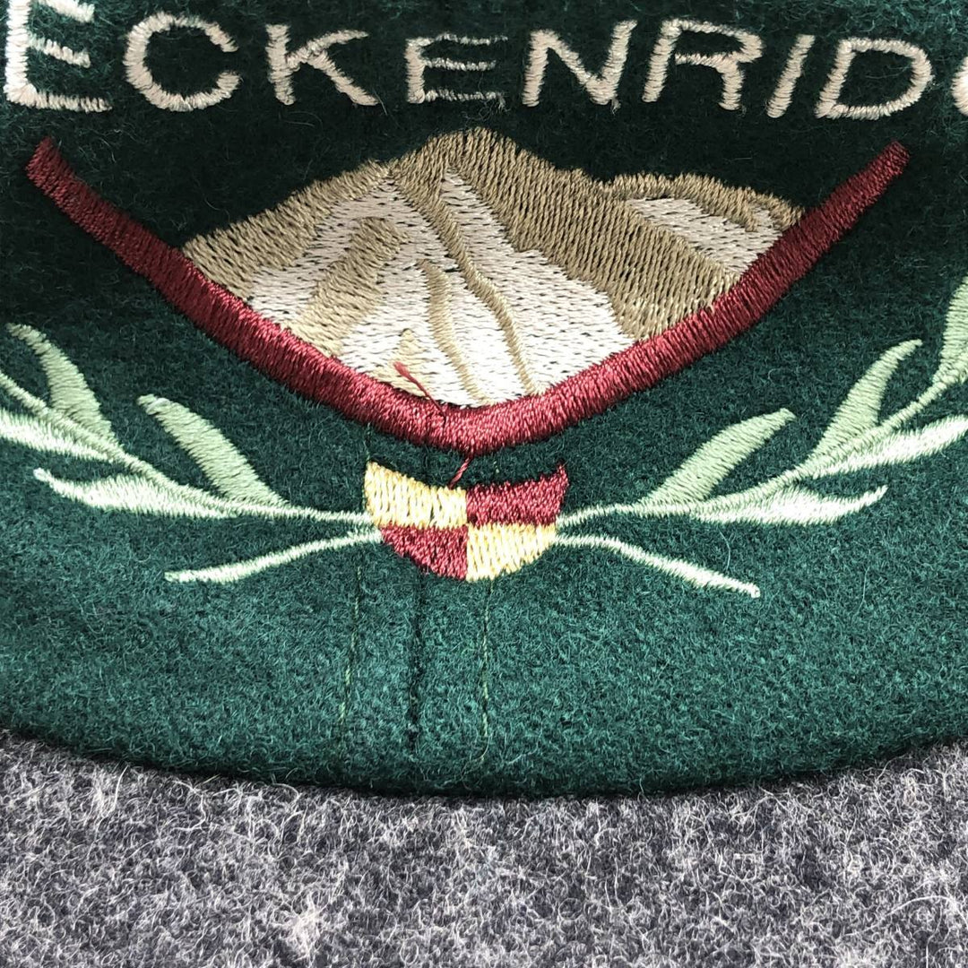 Vintage 90'S SCI 6-Panel Cap, One Size Fits All wool Green type dark green Vintage Second Hand