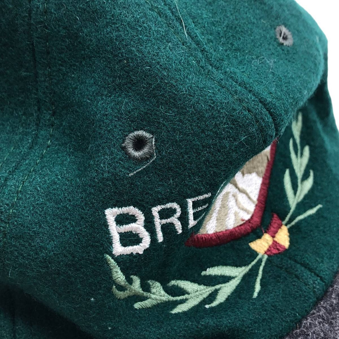 Vintage 90'S SCI 6-Panel Cap, One Size Fits All wool Green type dark green Vintage Second Hand