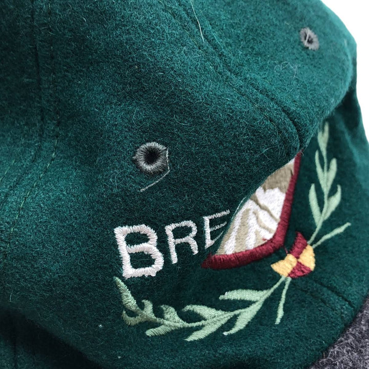 Vintage 90'S SCI 6-Panel Cap, One Size Fits All wool Green type dark green Vintage Second Hand