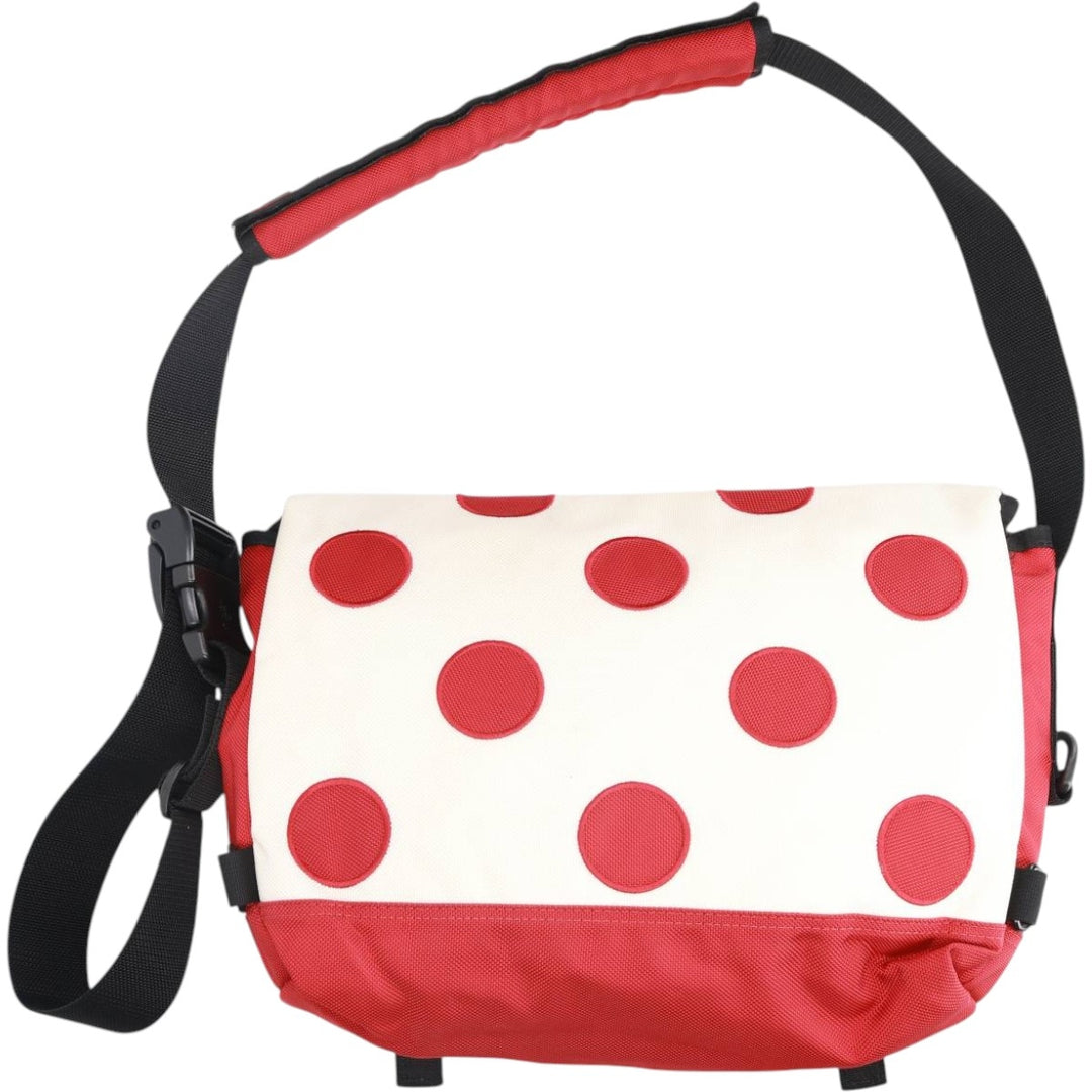 TIMBUK2 Polka Dot Pattern Messenger Bag unclear red type Vintage Second Hand
