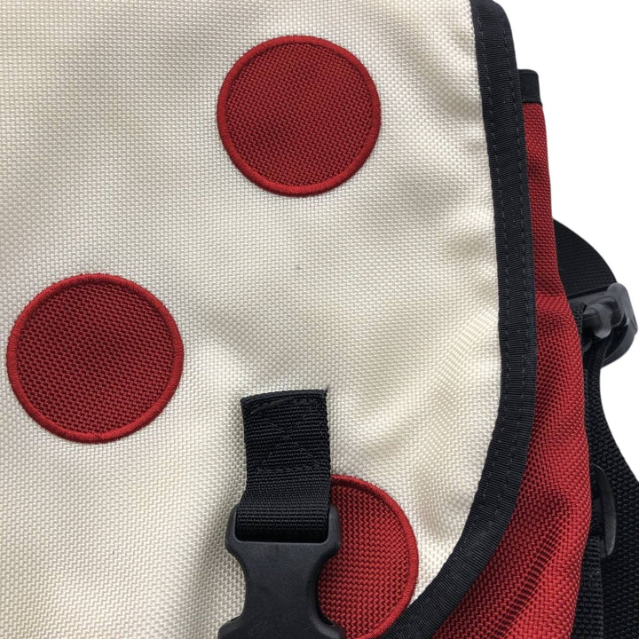 TIMBUK2 Polka Dot Pattern Messenger Bag unclear red type Vintage Second Hand