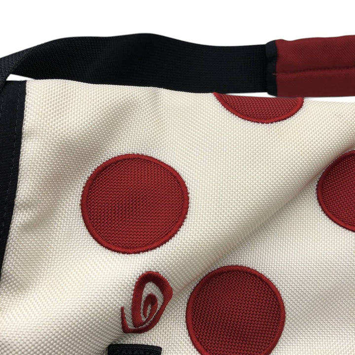 TIMBUK2 Polka Dot Pattern Messenger Bag unclear red type Vintage Second Hand