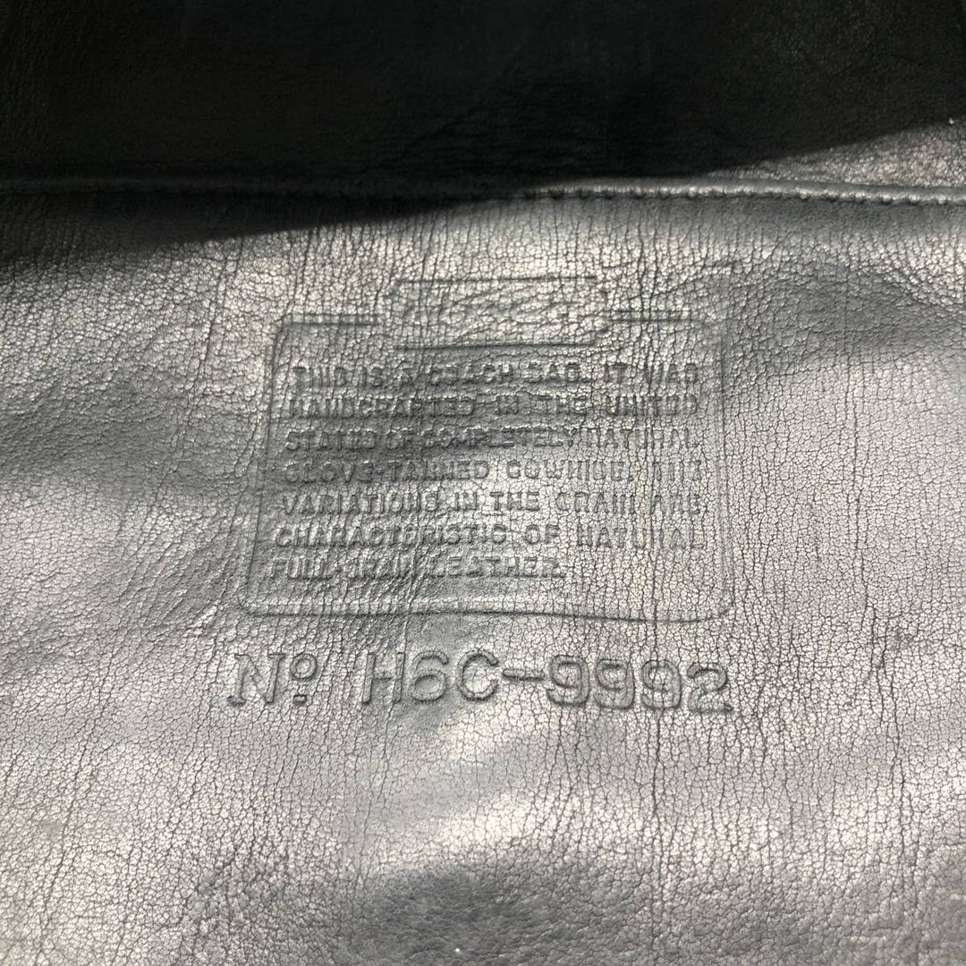 90'S Coach Old Coach 2-Way Daypack Backpack Vintage genuine leather black type Vintage Second Hand