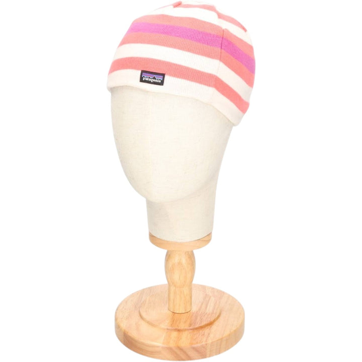 Patagonia 66053FA12 Knit Beanie Nylon pink type Vintage Second Hand