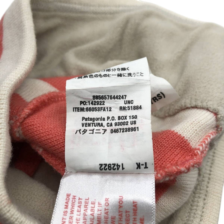 Patagonia 66053FA12 Knit Beanie Nylon pink type Vintage Second Hand