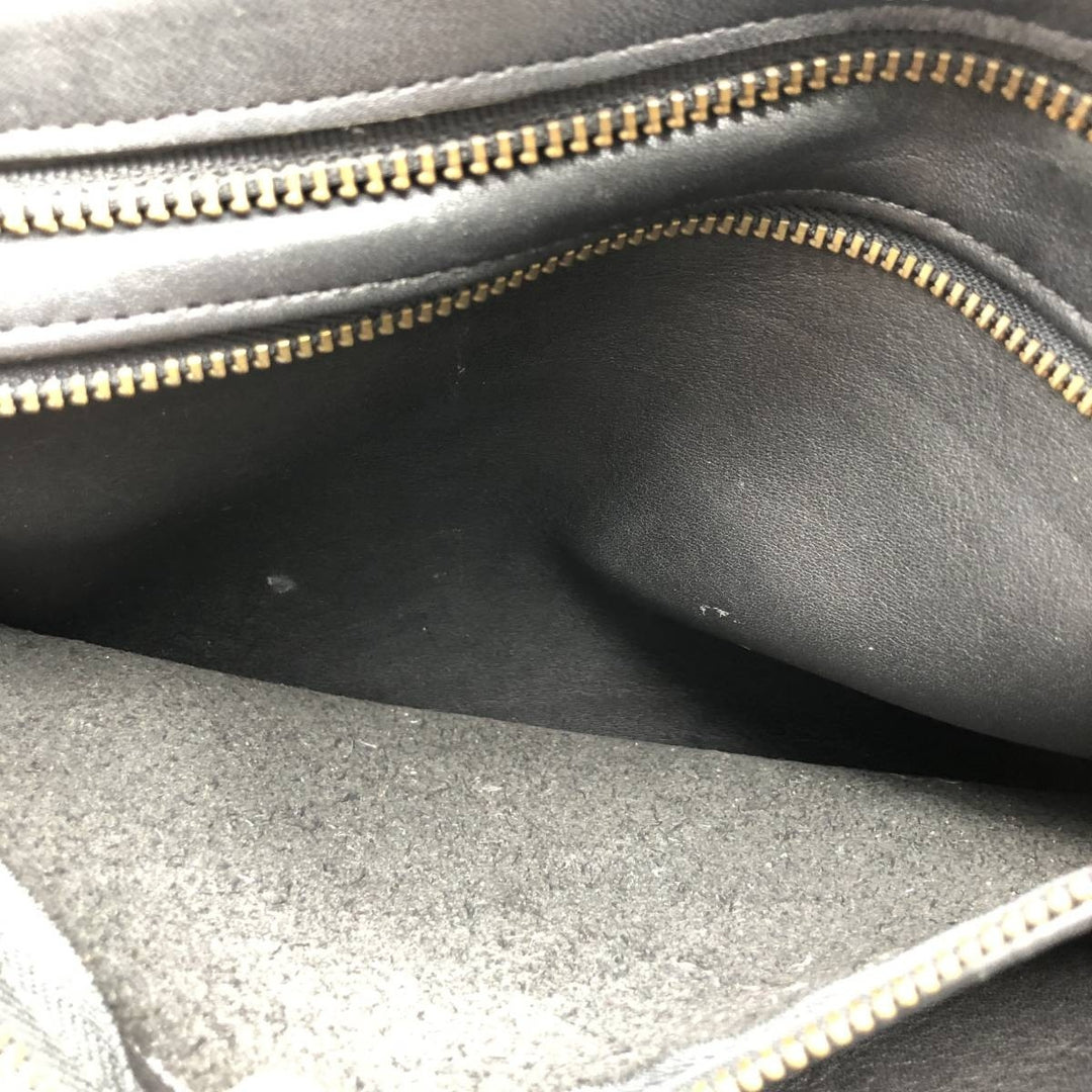 90'S Coach OLD COACH 2-WAY Shoulder Bag, Made in USA, Vintage Genuine Leather Cowhide black type Vintage Second Hand