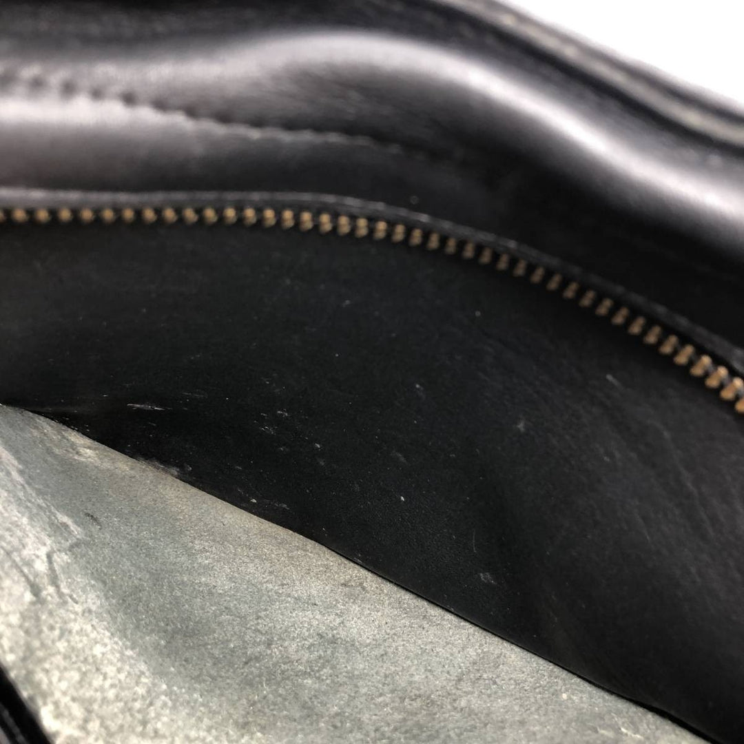 90'S Coach OLD COACH 2-WAY Shoulder Bag, Made in USA, Vintage Genuine Leather Cowhide black type Vintage Second Hand