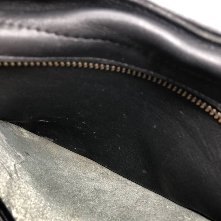 90'S Coach OLD COACH 2-WAY Shoulder Bag, Made in USA, Vintage Genuine Leather Cowhide black type Vintage Second Hand