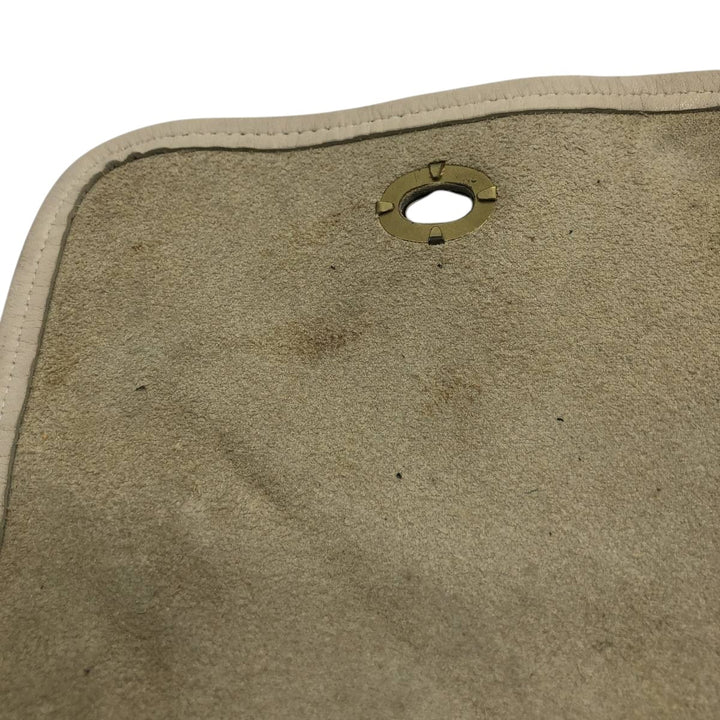 90'S Coach Old Coach Turnlock Shoulder Bag Vintage genuine leather ivory Vintage Second Hand