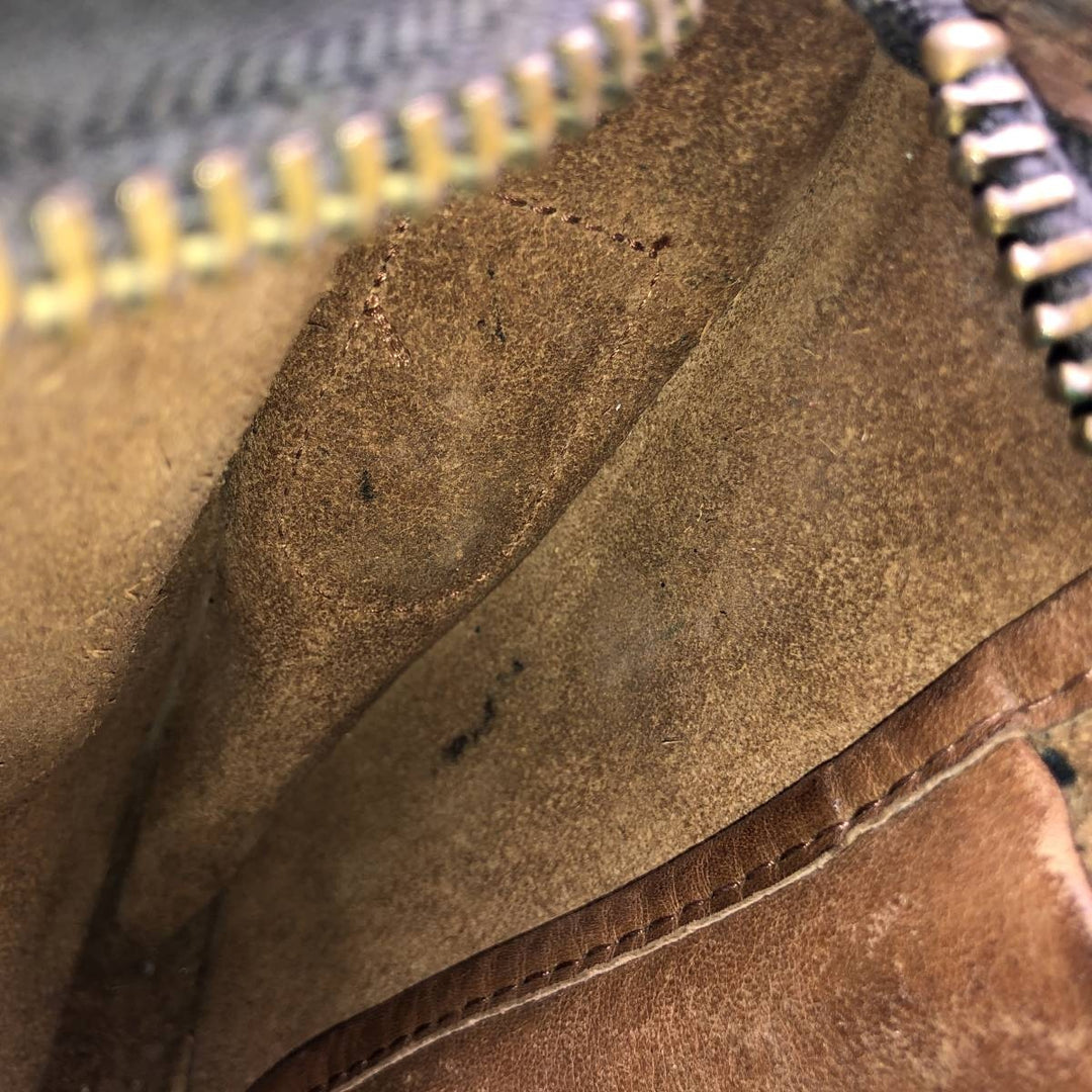 Vintage 60s-70'S Coach Old Coach Shoulder Bag, Made in USA genuine leather brown type Vintage Second Hand