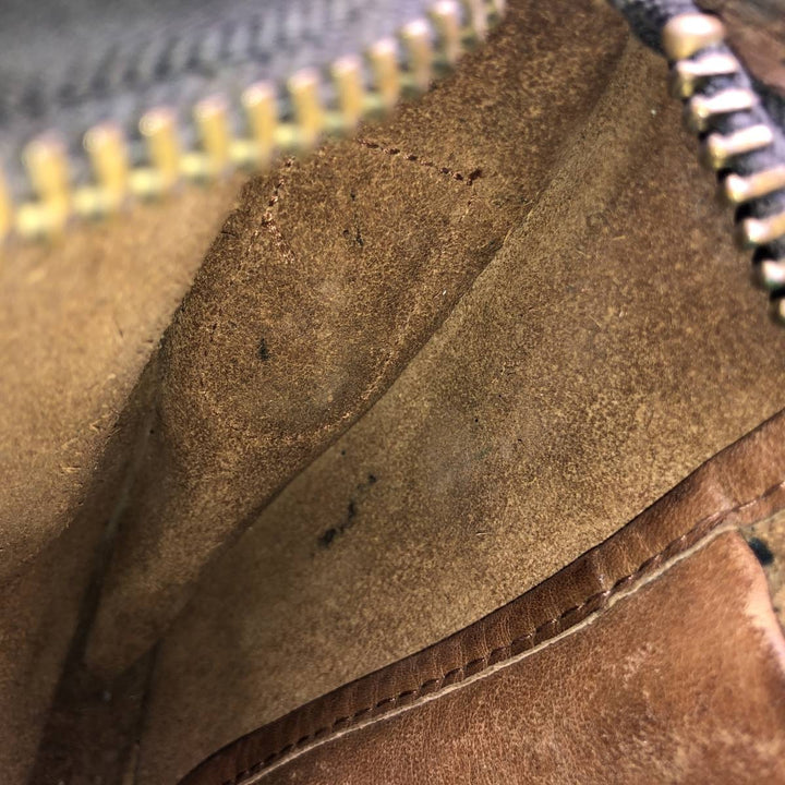 Vintage 60s-70'S Coach Old Coach Shoulder Bag, Made in USA genuine leather brown type Vintage Second Hand