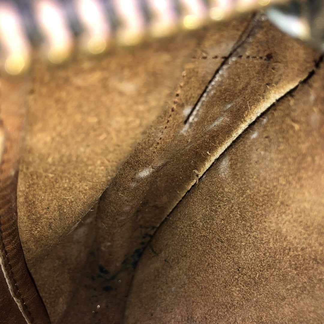 Vintage 60s-70'S Coach Old Coach Shoulder Bag, Made in USA genuine leather brown type Vintage Second Hand