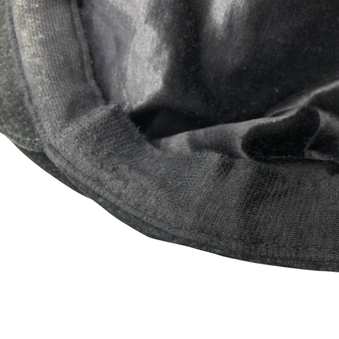 Vintage 1990'S Crown Cap Leather Newsboy Cap, Made in Canada, One Size Fits All leather black type Vintage Second Hand