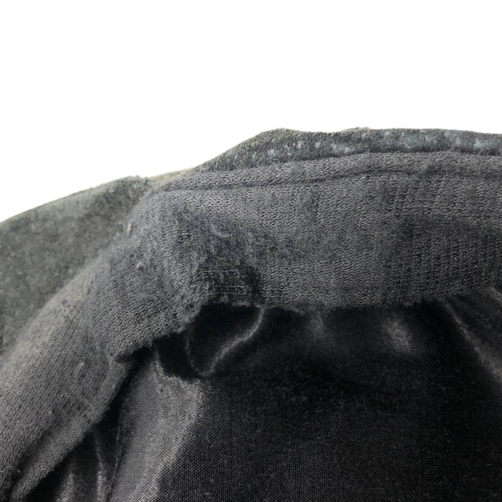 Vintage 1990'S Crown Cap Leather Newsboy Cap, Made in Canada, One Size Fits All leather black type Vintage Second Hand