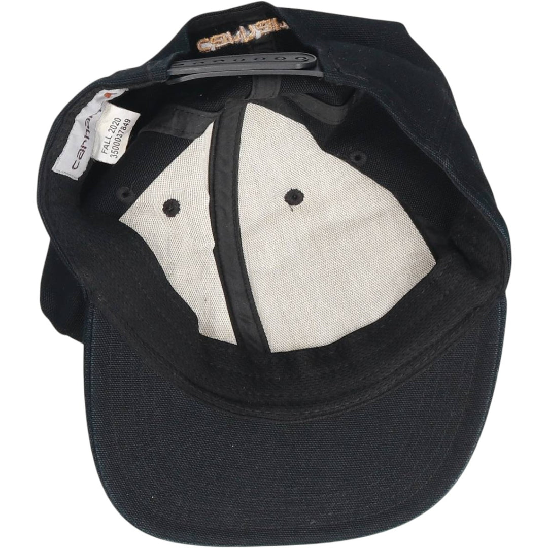 Carhartt Duck Baseball Cap, 6-Panel Cap, One Size Fits Most unclear black type Vintage Second Hand