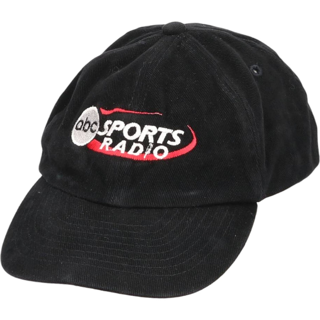 Vintage 90'S MOHR'S abc SPORTS Radio 6-Panel Cap, One Size Fits Most unclear black type Vintage Second Hand
